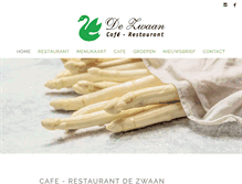 Tablet Screenshot of dezwaan.com