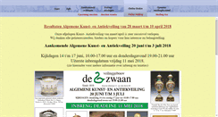 Desktop Screenshot of dezwaan.nl
